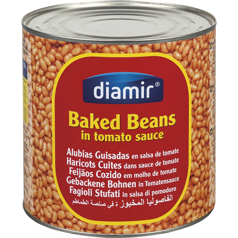 Diamir Baked Beans in Tomato Sauce 3kg