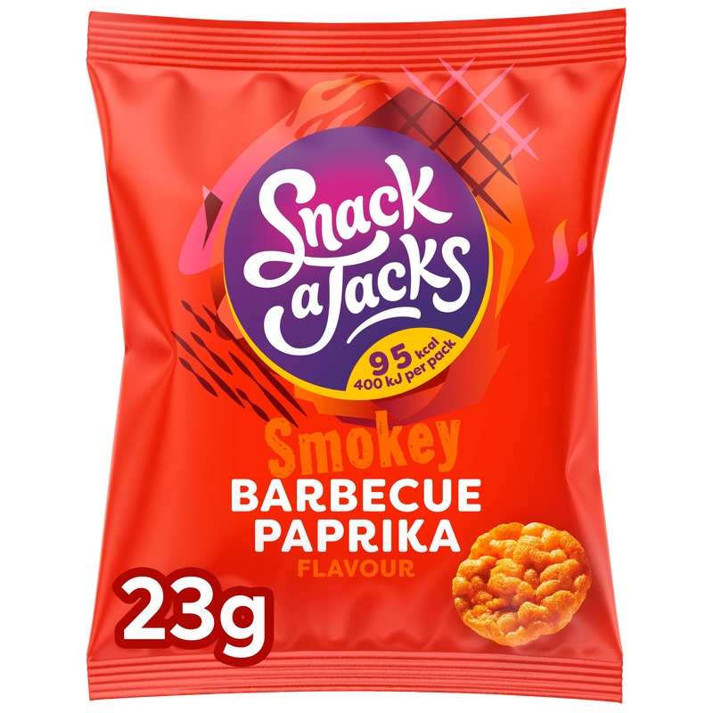 Snack A Jacks BBQ Paprika 23g