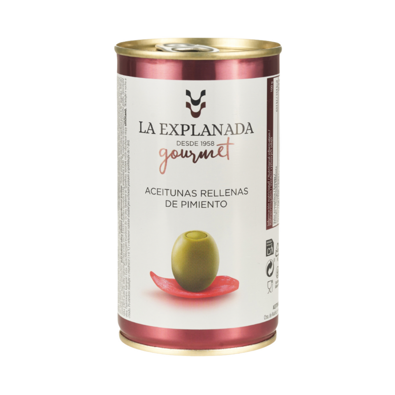 Aceitunas Rellenas De Pimiento La Explanada Gourmet 350g
