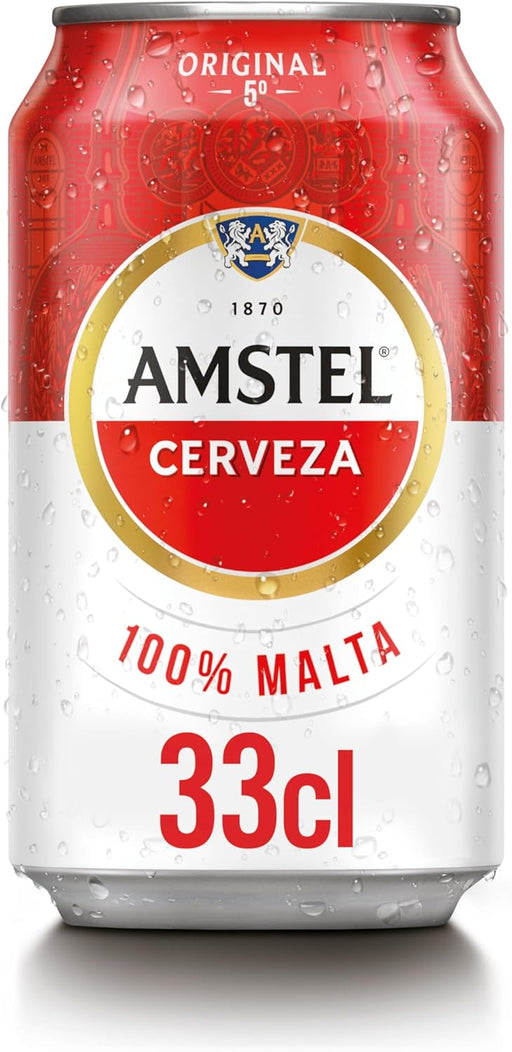 lata de amstel 330ml