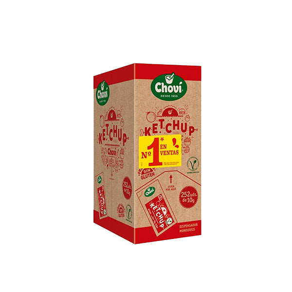 ketchup chovi monodosis 252x10g