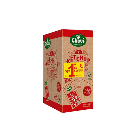 ketchup chovi monodosis 252x10g