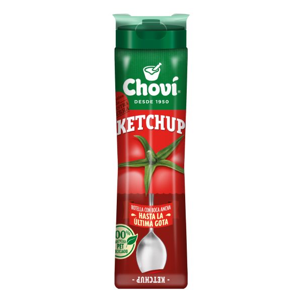 botella de ketchup chovi 450g