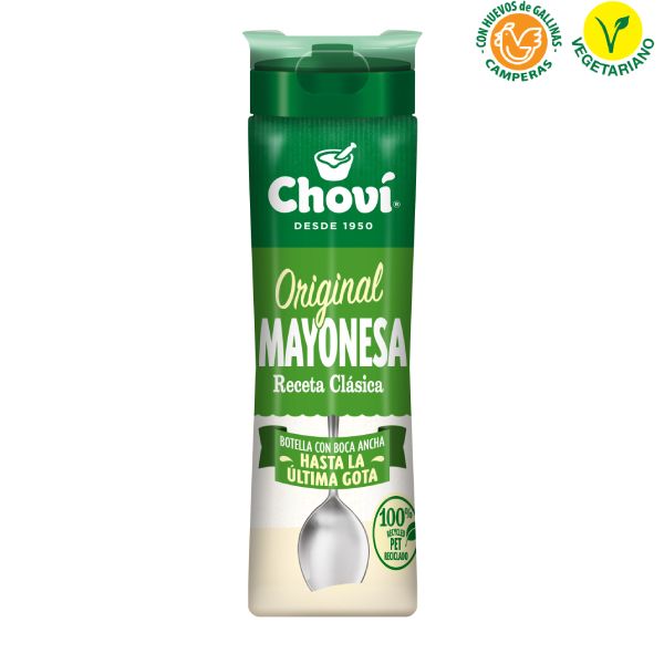 botella de mayonesa chovi 400ml