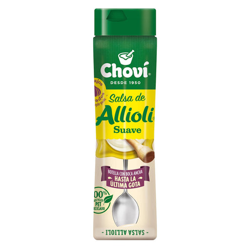 botella de salsa de allioli chovi 400ml