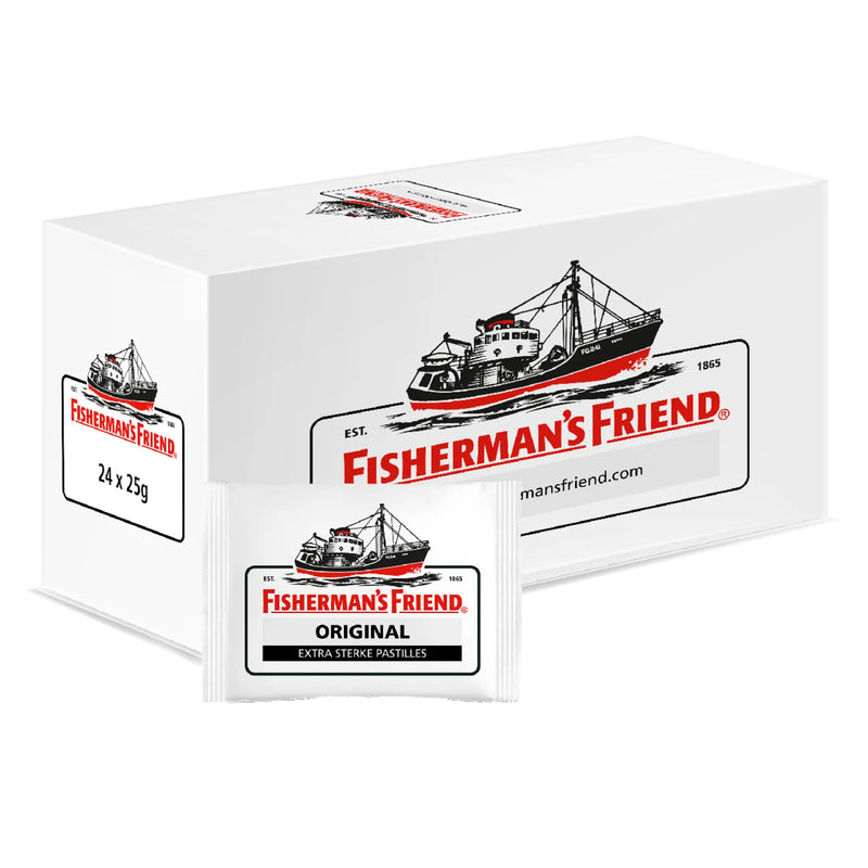 Fisherman's Friend Original 25g caramelos sin azúcar de sabor intenso