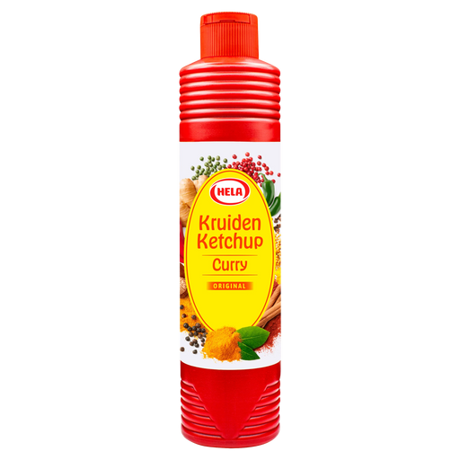Hela Kruiden Ketchup Curry Original 800ml