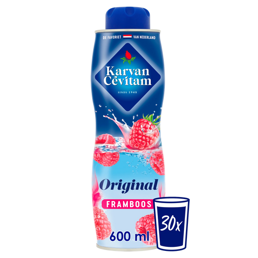 Karvan Cevitam Original Framboos Siroop 600ml