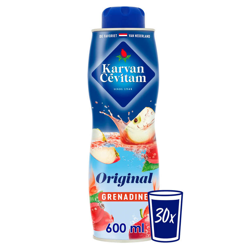 Karvan Cevitam Original Grenadine Siroop 600ml