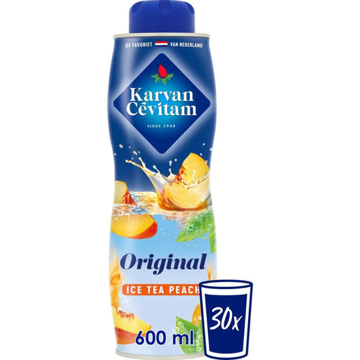 Karvan Cevitam Original Ice Tea Peach Siroop 600ml