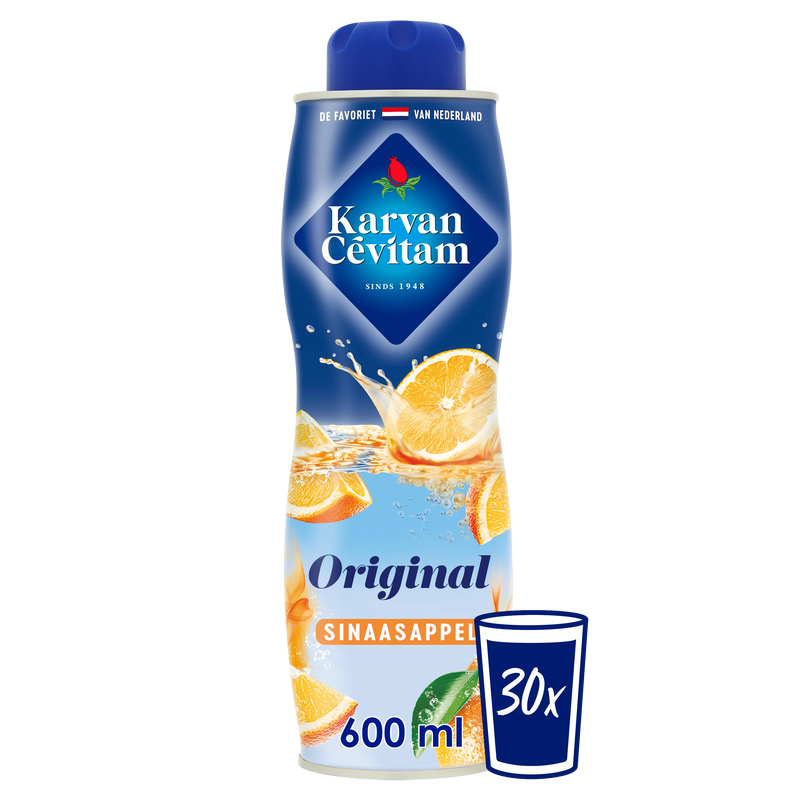 Karvan Cevitam Original Sinaasappel Siroop 600ml