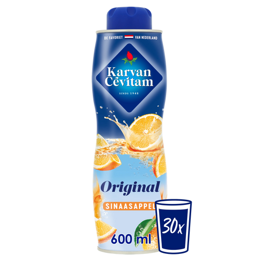 Karvan Cevitam Original Sinaasappel Siroop 600ml