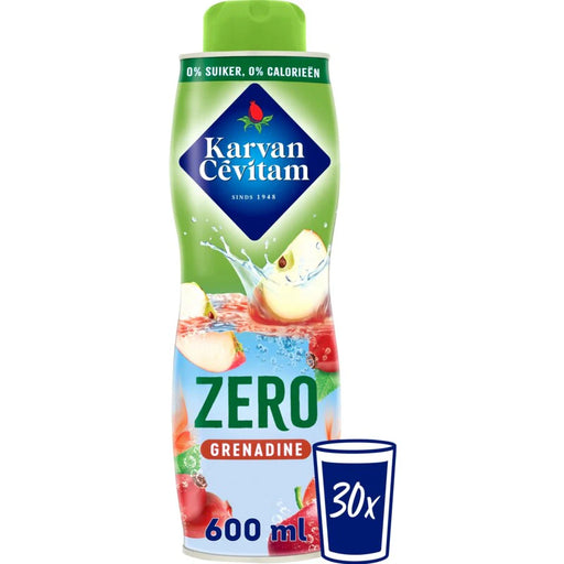 Karvan Cevitam Zero Grenadine Siroop 600ml