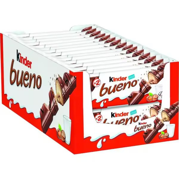 caja de kinder bueno original 30x47g