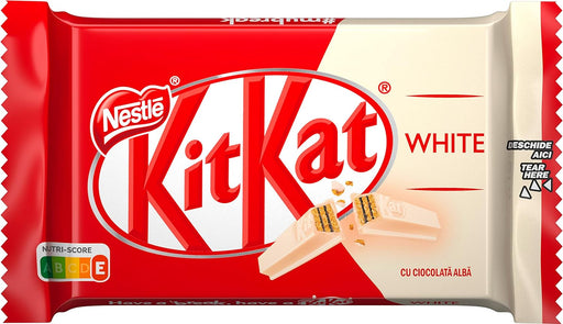 barra de kitkat blanco