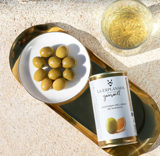 lata de aceitunas naranja la explanada gourmet