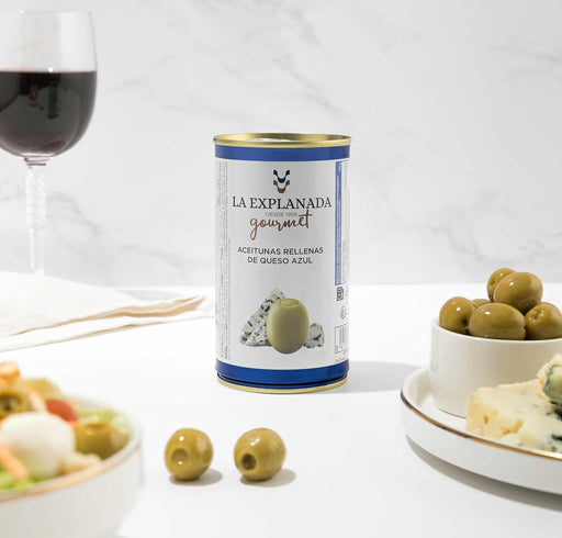 lata de aceitunas queso azul la explanada gourmet