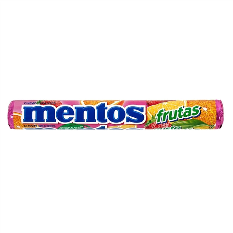 rollo de mentos fruta