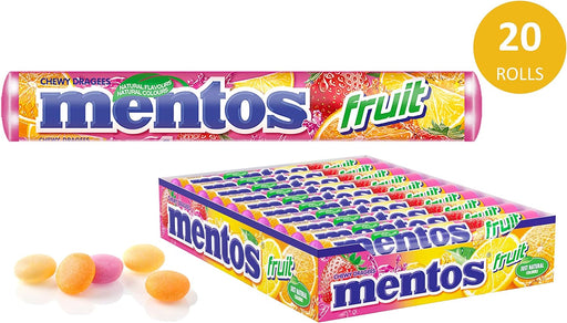 caja de mentos fruta