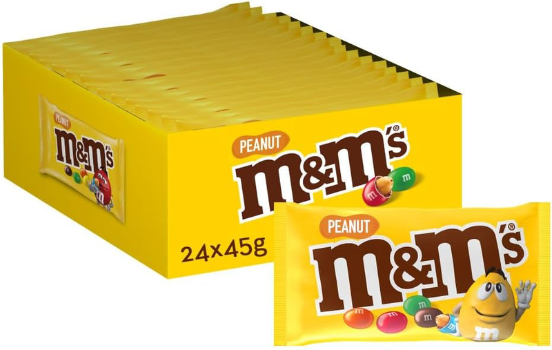 caja de mm peanut 24x45g