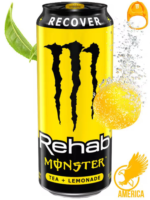lata de monster rehab 500ml