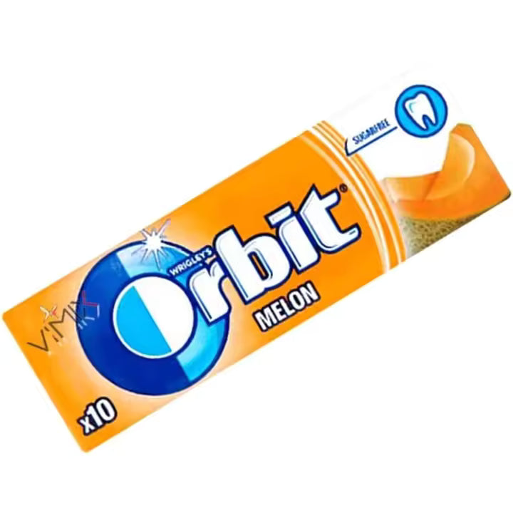 Orbit Melon 14g chicle sin azúcar sabor melón