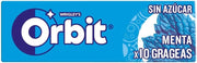 Orbit Menta 14g chicle sin azúcar sabor menta refrescante
