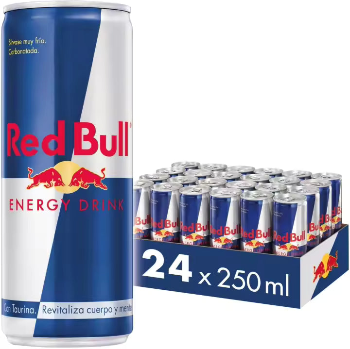 caja de red bull 24x250ml