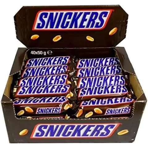 caja de snickers 40x50g