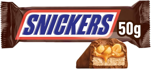 barra de snickers 50g