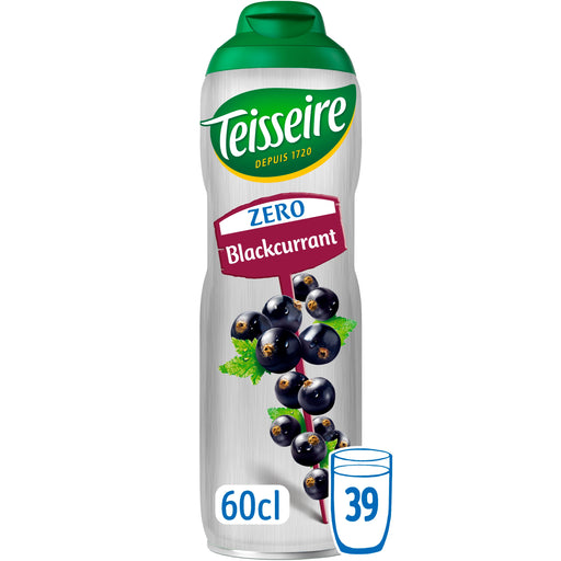 Teisseire Sirope Blackcurrant Zero 600ml