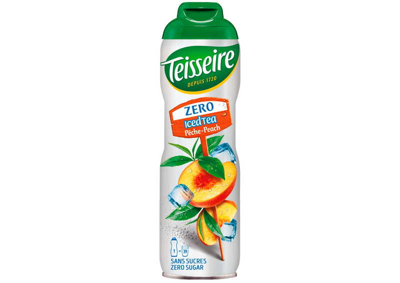 Teisseire Zero Iced Tea Peach 600ml