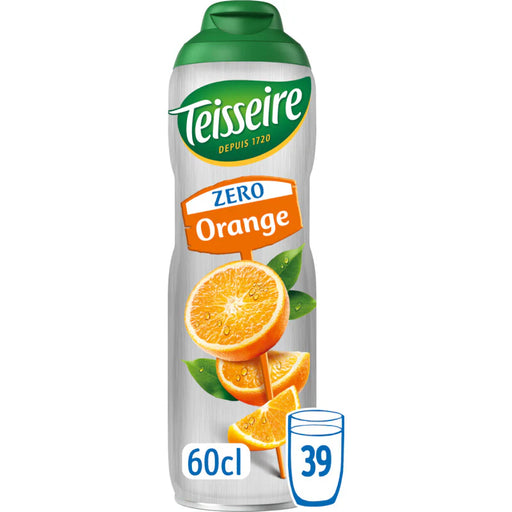 teisseire zero orange sirope 600ml