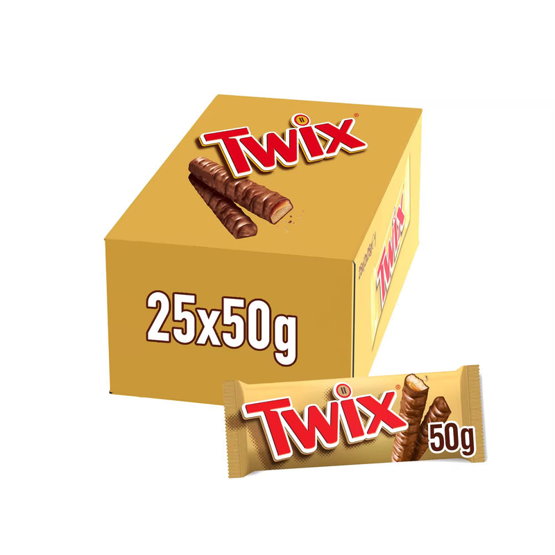 caja de twix 25x50g