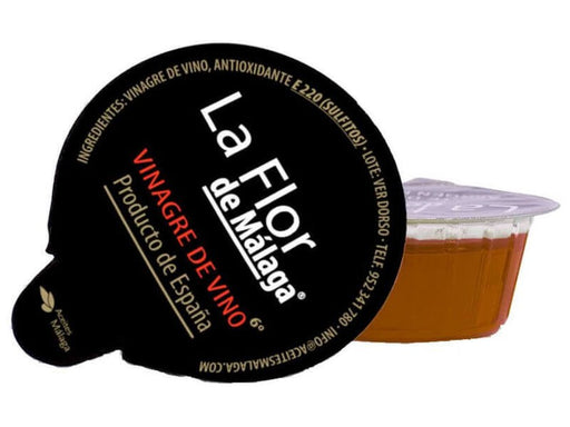 monodosis de vinagre de vino la flor de malaga